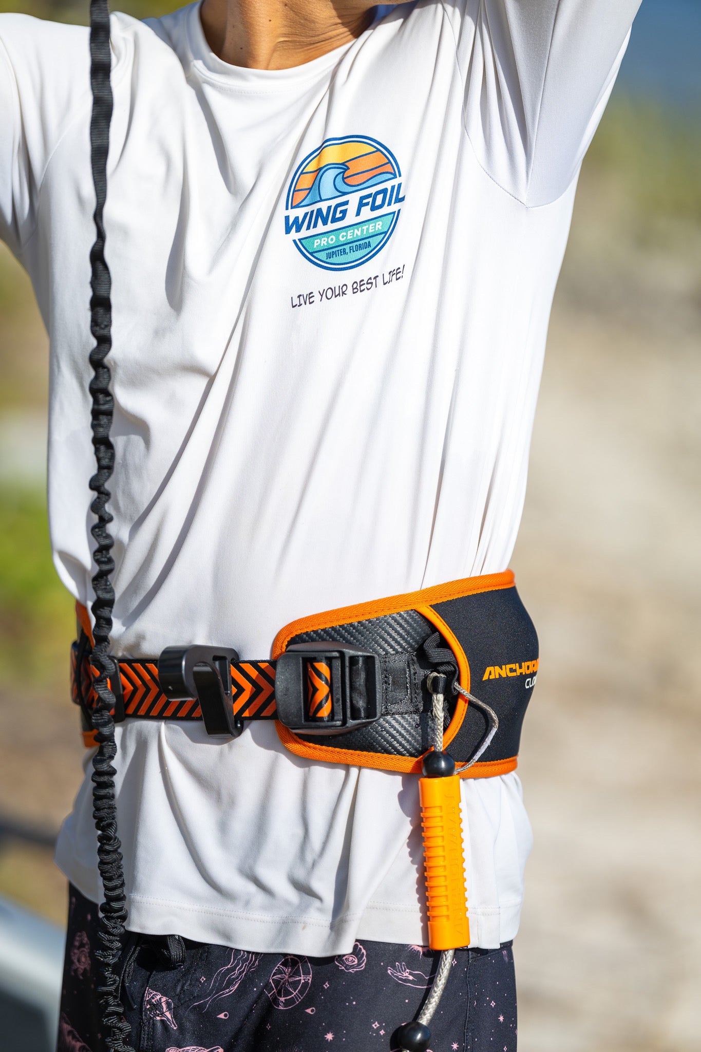 cloud Ⅸ anchorman リーシュ ウエストベルト ウイングフォイル Cloud IX Surffoils Anchorman Waist Harness & Wing Leash