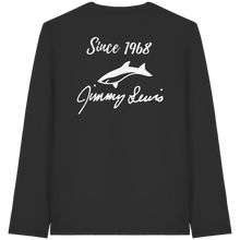 Load image into Gallery viewer, Jimmy Lewis Heritage Series - since 1968 - Organic Shirt - Organic Longsleeve T-Shirt