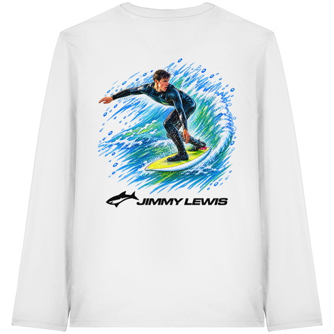 Jimmy Lewis RS Canary Shredder - Organic Longsleeve T-Shirt