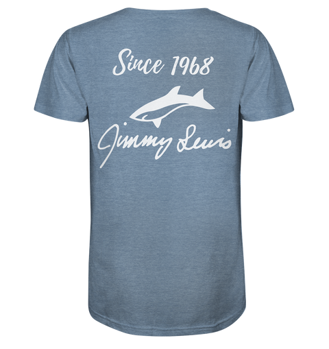 Jimmy Lewis Heritage Series - since 1968 - Organic Shirt (meliert)