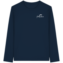 Load image into Gallery viewer, Jimmy Lewis Heritage Series - since 1968 - Organic Shirt - Organic Longsleeve T-Shirt