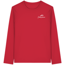 Load image into Gallery viewer, Jimmy Lewis Heritage Series - since 1968 - Organic Shirt - Organic Longsleeve T-Shirt