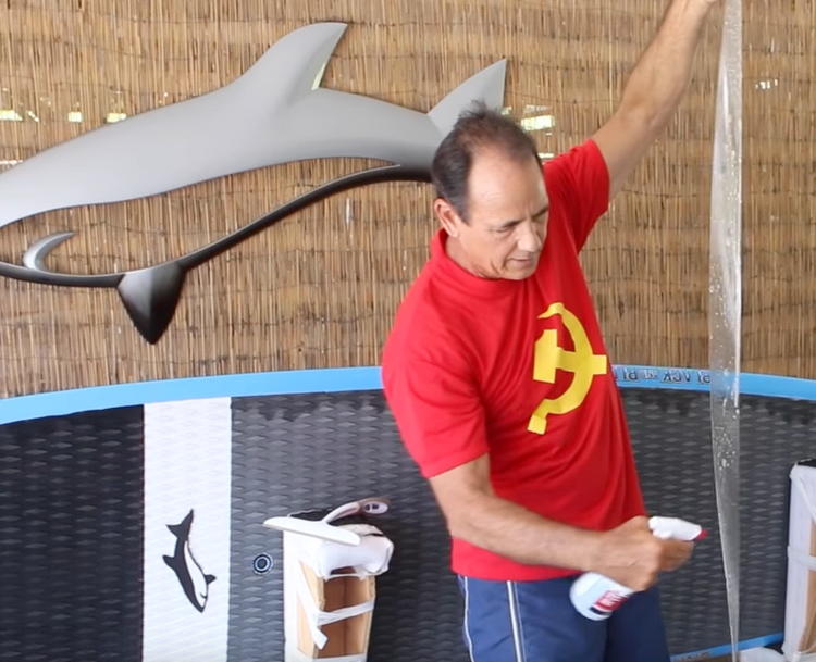 How to attach Rail Protection Tape with Jimmy Lewis
