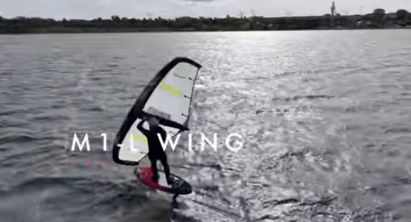 Gleiten.TV Test - The new M1-L Wing from PPC Foiling, New Zealand