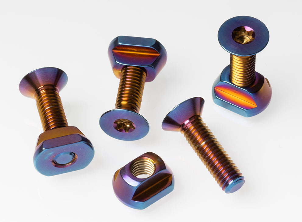 HAIKU Sports EZ-Slide M8 Titanium T-Nut & Screw Kit