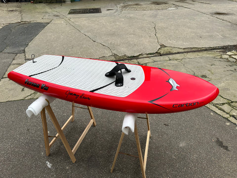 Demo - Jimmy Lewis Flying VM Carbon Edition 5'8" 95L Wingfoil Board, red