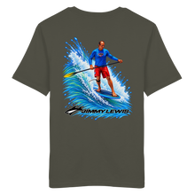 Lade das Bild in den Galerie-Viewer, Jimmy Lewis Da Black'n Blue Noserider T-Shirt  - Organic Shirt
