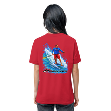 Lade das Bild in den Galerie-Viewer, Jimmy Lewis Da Black'n Blue Noserider T-Shirt  - Organic Shirt

