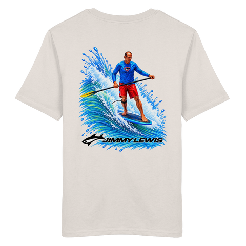 Jimmy Lewis Da Black'n Blue Noserider T-Shirt  - Organic Shirt
