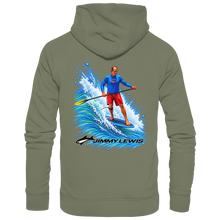 Lade das Bild in den Galerie-Viewer, Jimmy Lewis Da Black'n Blue Noserider Shirt  - Premium Unisex Hoodie
